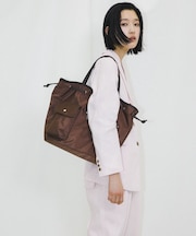 『Lsize』hun RODESKO Dual pocket tote large