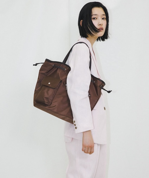 『Lsize』hun RODESKO Dual pocket tote large