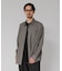 『洗濯可／防シワ／接触冷感』WASHABLE WOOL OVER SHIRTS