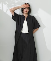 『UR TECH DRYLUXE』リネンライクワンピース