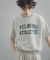 カレッジスウェットショートスリーブTシャツ