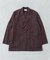 new basic　SILK LINEN DOUBLE SHIRTS JACKET