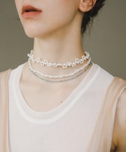 decor『デコール』 TWIST PEARL BEADSCHOKER