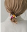 ボリュームモチーフヘアポニー