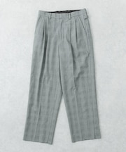 new basic　HIGH TWIST WOOL TROUSER