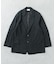 new basic　HIGH TWIST WOOL SINGLE JACKET