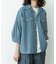 ARMY TWILL　CHAMBRAY OPEN COLLAR SHIRTS