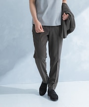 LIFE STYLE TAILOR リネンライクコンフォータブルパンツ
