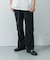 『洗濯可』WASHABLE CUPRO OVER PANTS