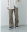 『洗濯可』WASHABLE CUPRO OVER PANTS