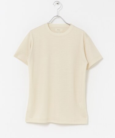 FUJI WOOL SHORT-SLEEVE T-SHIRTS