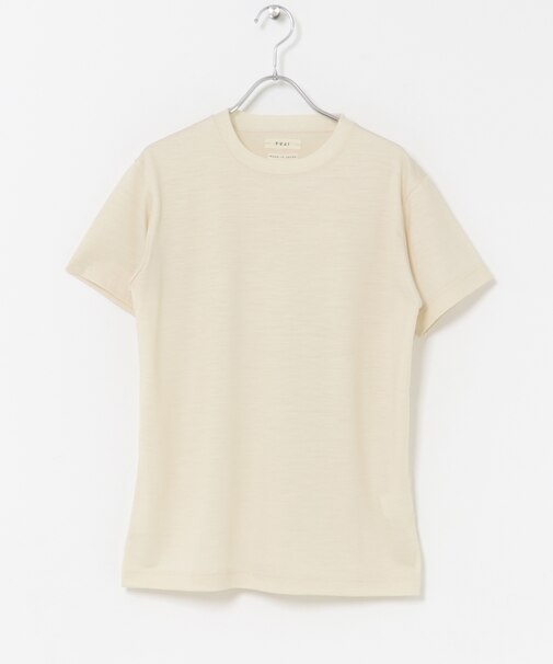 FUJI WOOL SHORT-SLEEVE T-SHIRTS