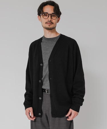 SILK NOIL CARDIGAN