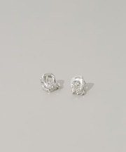 ビジューワインドピアス
