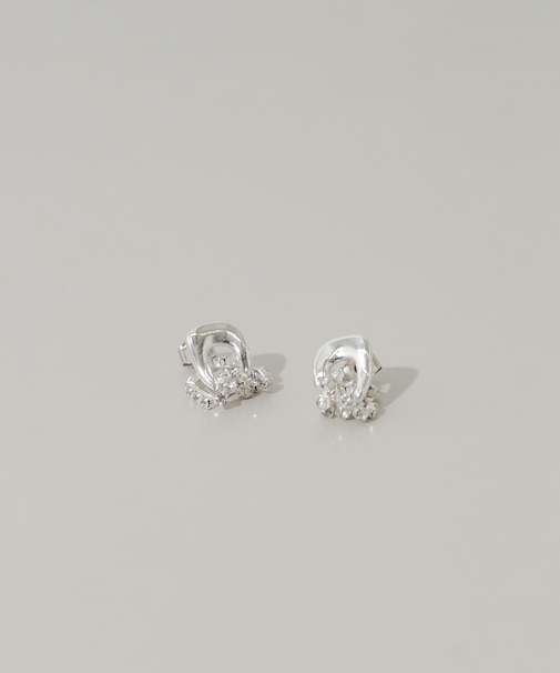 ビジューワインドピアス