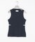 new basic　SIDE SLIT RIB TOPS