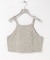 new basic　SLAB NEP CAMI BUSTIER