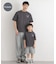 『親子リンク』『別注』MANHATTAN PORTAGE×DOORS　1ptプリントTシャツ(KIDS)