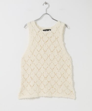 mizuiro-ind　PATTERNED VEST