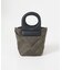 VIOLAd’ORO　レザーハンドルアバカメッシュバッグ