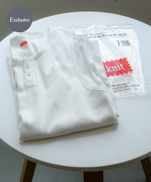 『別注』Healthknit×SENSE OF PLACE タンクトップ