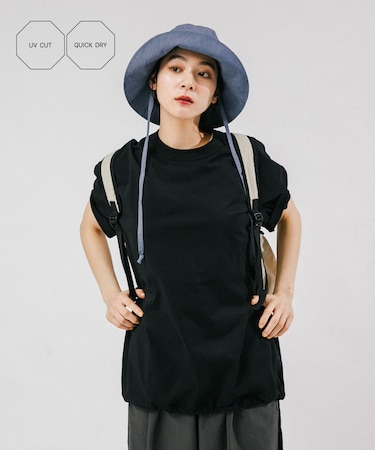 『UVカット／吸水速乾』DRY OUT LOOSE FIT T-SHIRTS