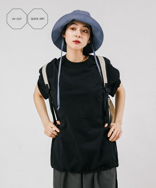 『UVカット／吸水速乾』DRY OUT LOOSE FIT T-SHIRTS