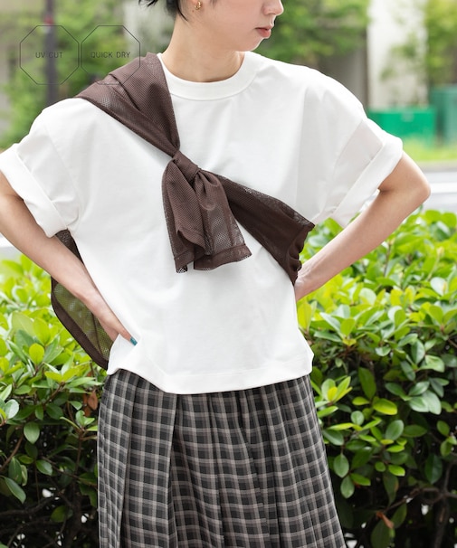 『UVカット／吸水速乾』DRY OUT SHORT LENGTH T-SHIRTS