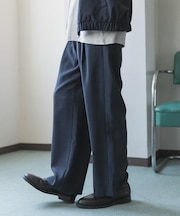 『UR TECH DRYLUXE』リネンライクワイドパンツ