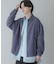 『UR TECH DRYLUXE』リネンライクジップブルゾン