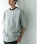 プレーティングマルチボーダーTシャツ