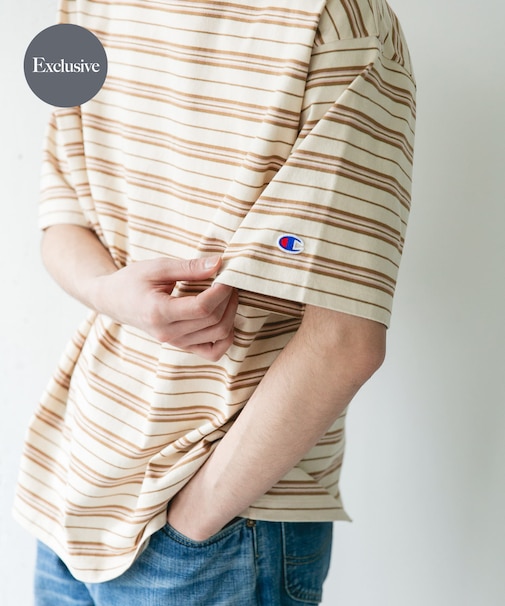 『別注』CHAMPION×DOORS BORDER T-SHIRTS