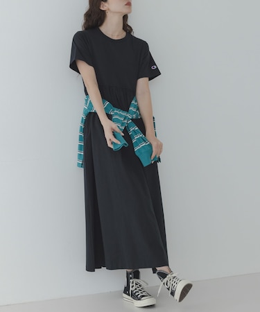 『別注』CHAMPION×Sonny Label ギャザーワンピース