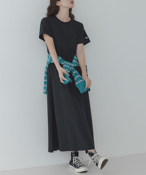 『別注』CHAMPION×Sonny Label ギャザーワンピース