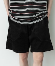 コーデュロイイージーバギーショートパンツ
