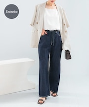 『別注』Lee×ROSSO STRING DENIM PANTS