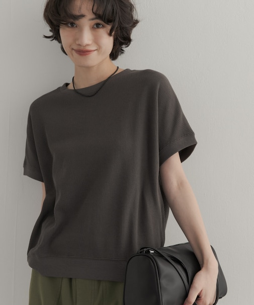 タックフライスフレンチTシャツ