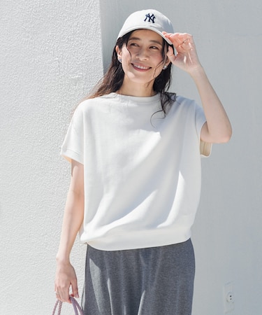 タックフライスフレンチTシャツ