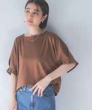 『ドラマ着用商品』UVカットクールタッチタックスリーブプルオーバー