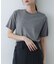 『洗濯可』プレートツキニットTシャツ(半袖)