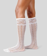 SWEDISH STOCKINGS ERICA CROCHET KNEE HIGHS