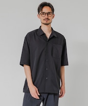 『洗濯可/防シワ/撥水』COOL DOTS SHORT-SLEEVE SHIRTS