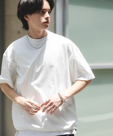 『接触冷感/イージーケア』クイックドライアソートドローコードショートスリーブ Tシャツ