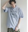 ヴィンテージグラフィックヘンリーネックTシャツ