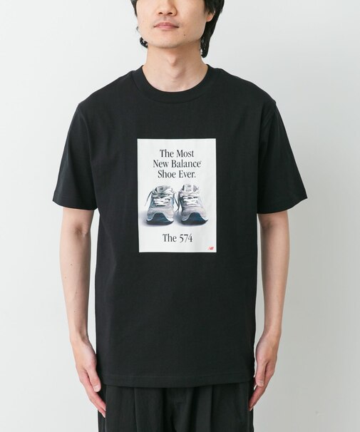 NEW BALANCE　574広告Tシャツ