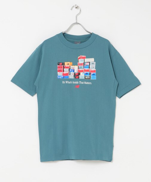 NEW BALANCE　ボックスTシャツ