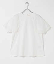 MARILYN MOON　LACED SLEEVE CUTSEW