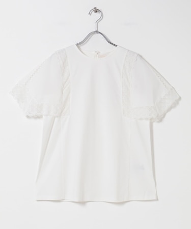 MARILYN MOON　LACED SLEEVE CUTSEW