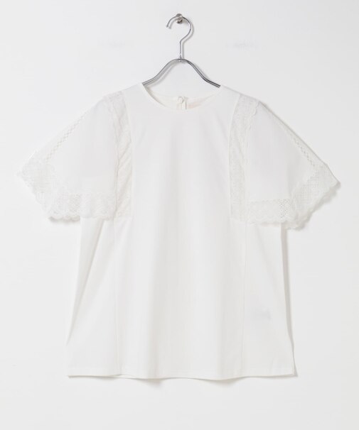 MARILYN MOON　LACED SLEEVE CUTSEW
