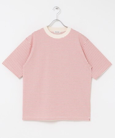 FORK&SPOON マルチボーダーTシャツ